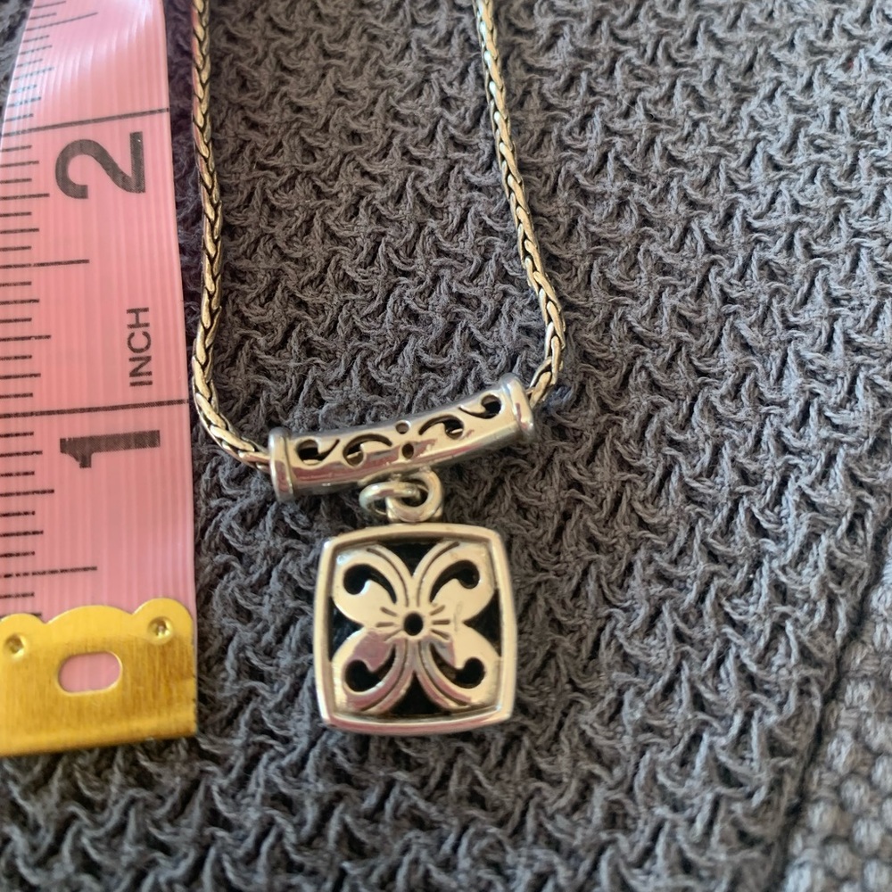 Brighton necklace, extends to approximately 10 inches.